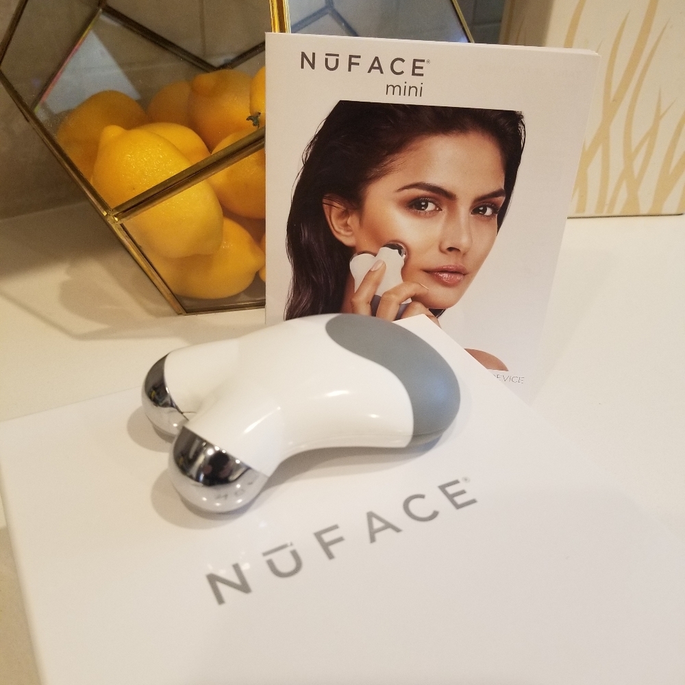 NUFACE mini ,with charger and box and instructions.